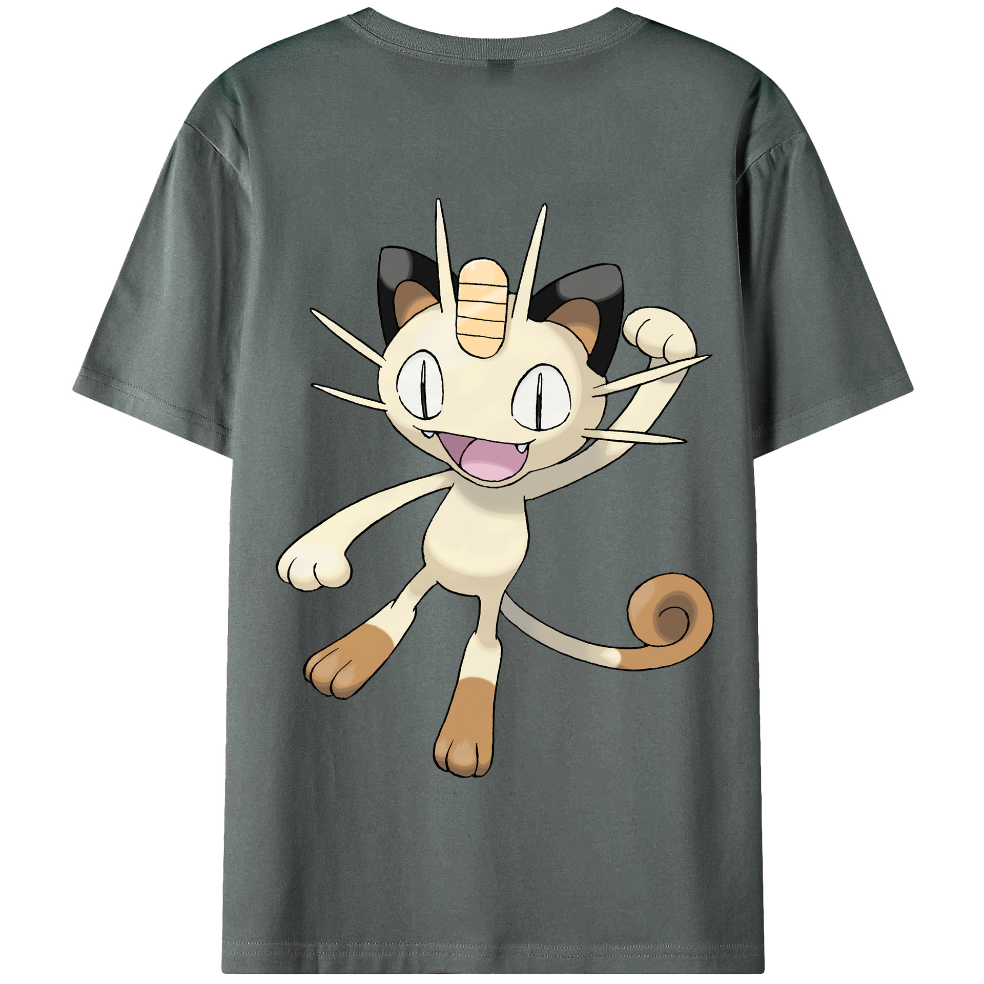 （画像用） ポケットモンスター Pokémon 綿100％半袖Tシャツ（背面プリント）